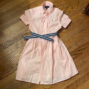 Ralph Lauren dress pink size 10